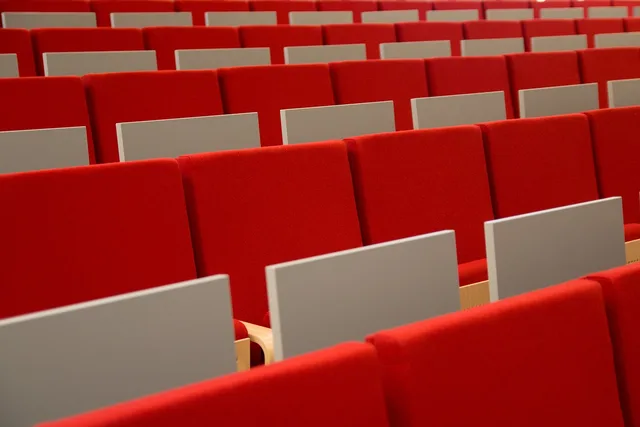 room, lecture hall, assembly hall, audience, lectures, school, university, the jan kochanowski university, kielce, chairs, the ranks, education. Reading bachelor degrees with a sceptical eye